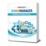Materiale pubblicitario DomoManager, brochure informativa